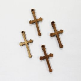 Crucifixo de Madeira / 30x14mm (Unidade)