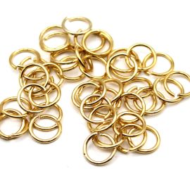 Argola de Alumínio / 12mm - Lisa Reforçada (20 Gramas) 