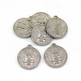 Medalha de Plástico ABS / 30x33mm - São Bento (10 Gramas)