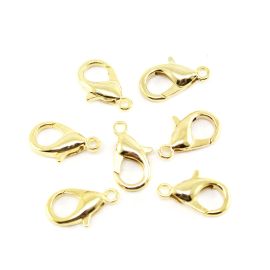 Fecho de Metal / 16mm - Lagosta (Unidade)-Dourado