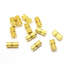 Fecho de Metal / 8x4mm - Rosca  (Dúzia)
