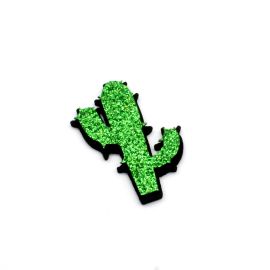 Aplique de E.V.A / 5x3,5cm - Cacto - Tema Junino (1 kit)