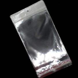 Saco Adesivo com Sulapa / 11x15cm (Pct. com 100 Unidades) - Transparente 