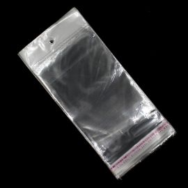 Saco Adesivo com Sulapa / 9x13cm (Pct. com 100 Unidades) - Transparente 