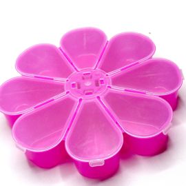 Caixa Organizadora / 18cm - Margarida - 8 Divisórias  (unidade) 