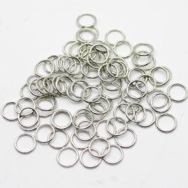 Argola de Metal Importada / 8mm (50 gramas)