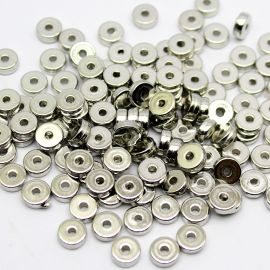 Entremeio de Plástico ABS / Pneu - 8mm (10 gramas) - Níquel  