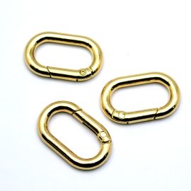 Argola Articulada / 35x21mm - Oval (Unidade) 