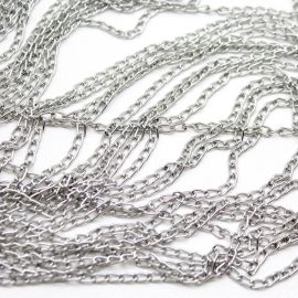 Corrente de Alumínio / 3x5mm - Regulagem (1METRO)