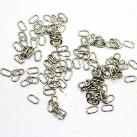Elo de Metal / 7x4mm - Oval (10 gramas) - Níquel