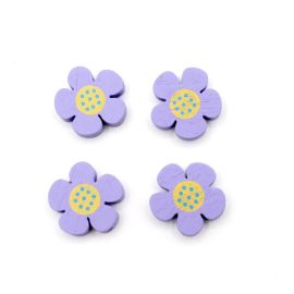 Entremeio de Madeira / 20mm - Flor (unidade)