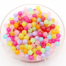 Mix Multicolorido / 6mm - Bola (10 gramas)