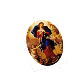 Adesivo / 4,2x5cm - Nossa Senhora Desatadora dos Nós (P) - (UNIDADE)