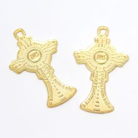 Pingente de Metal / 51x31mm - São Carlos Acutis - JHS - (UNIDADE) 