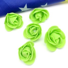 Tema Brasil - Flor em E.V.A / 3cm - (unidade)