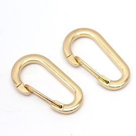Fecho Mosquetão de Metal / 50x28mm - (unidade)