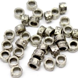 Entremeio de Metal / Pneu 7mm (Unidade) - Níquel