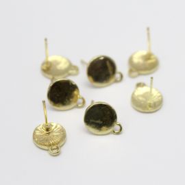 Pino de Brinco em Metal / 10mm - Redondo (1 par)