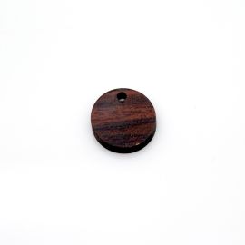 Pingente de Madeira / 23mm - Redondo (unidade)
