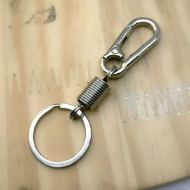 Fecho Mosquetão de Metal / 9cm - (unidade) 