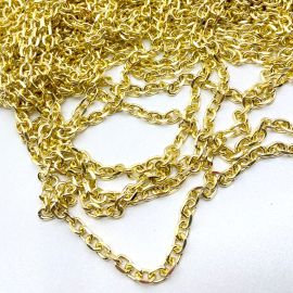 Corrente de Alumínio / 10x7mm - Oval (Metro)